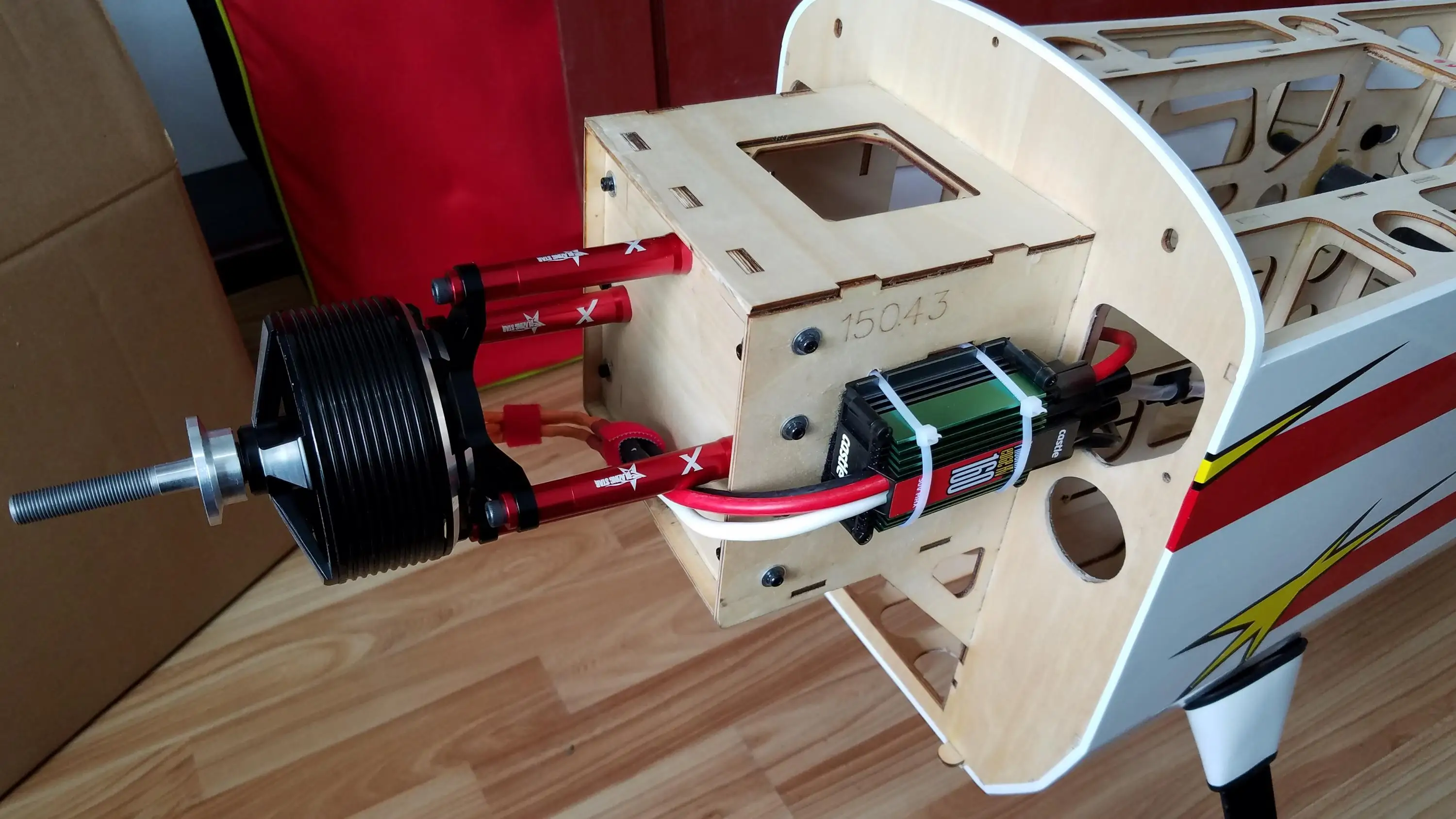 Brushless Motor Thrust Test Stand - دعم الألومنيوم قابل للتعديل من كوزا