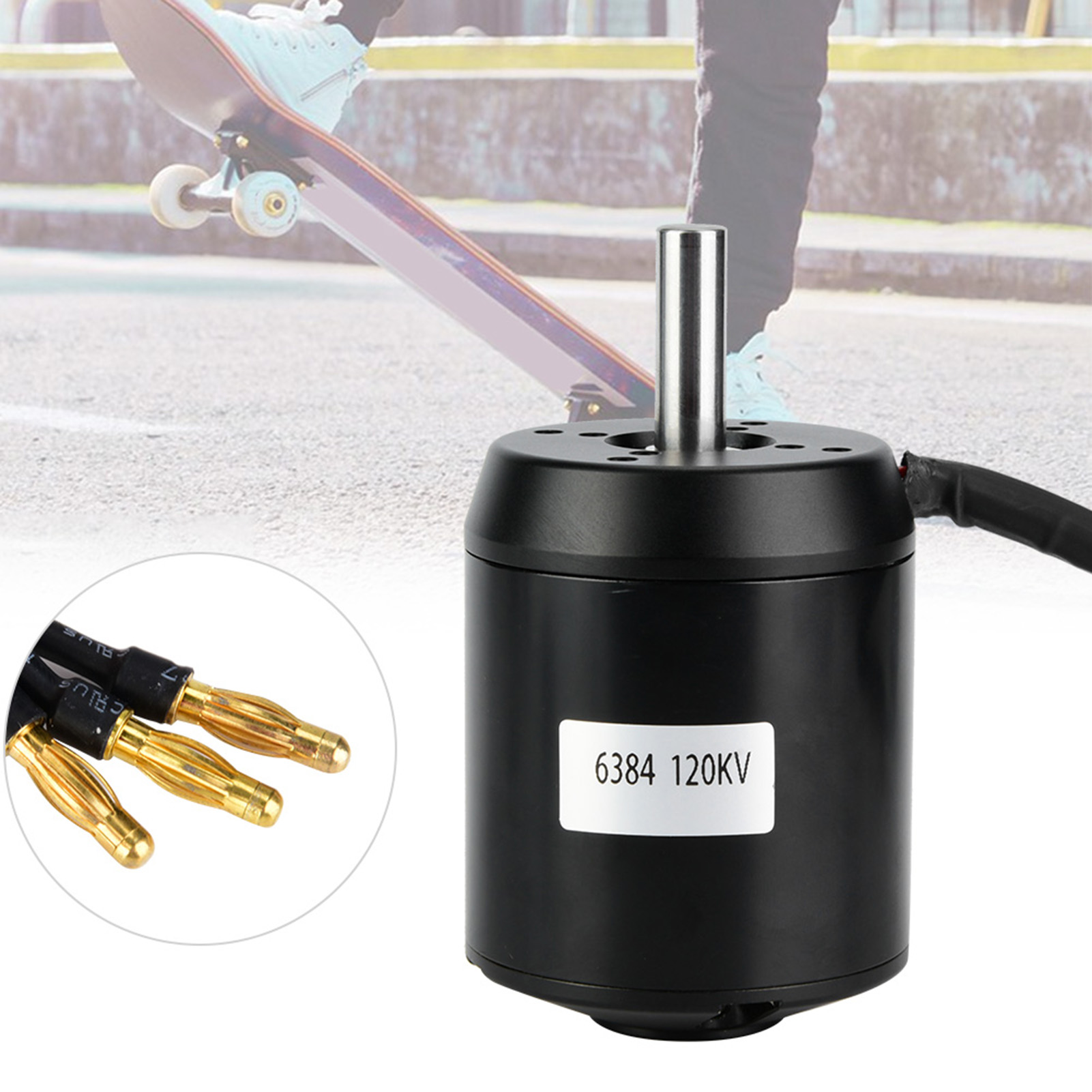 6384 120KV BLDC Outrunner محرك - مراجعة 6384 Brushless Motor Sensored وسعره